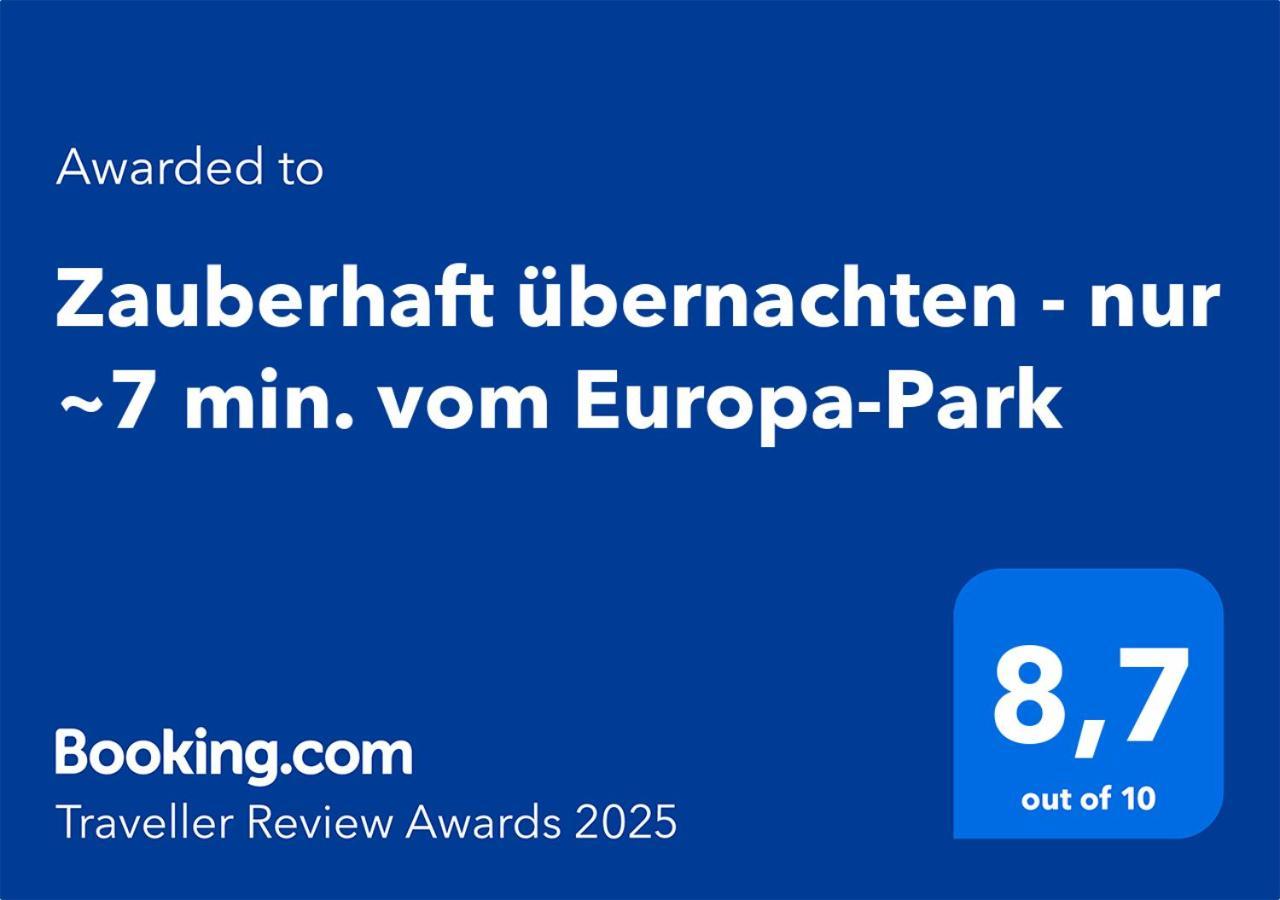 Zauberhaft Uebernachten - Nur 7 Min Vom Europa-Park إيتينهايم المظهر الخارجي الصورة